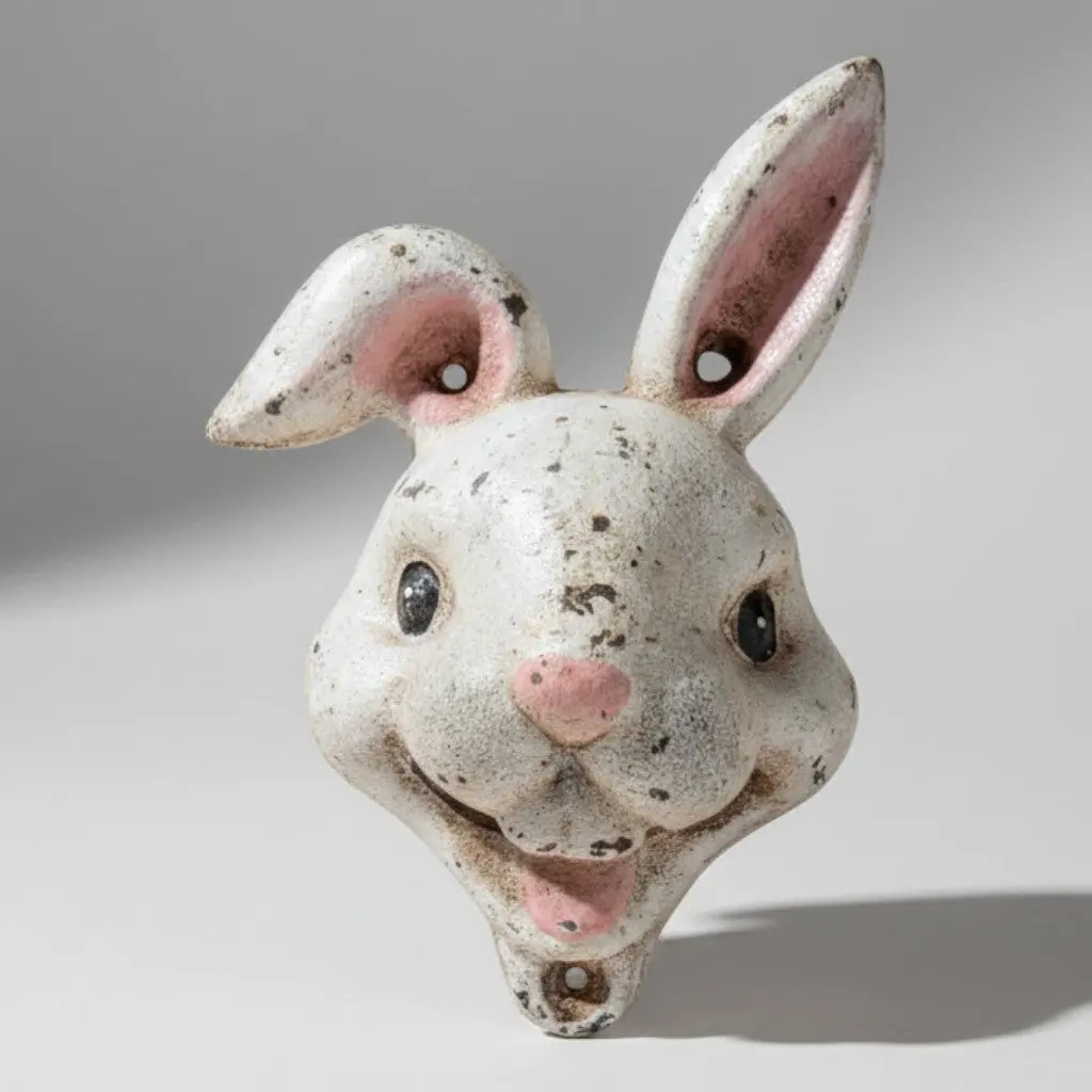 Rabbit Cast Iron Wall Bottle Opener