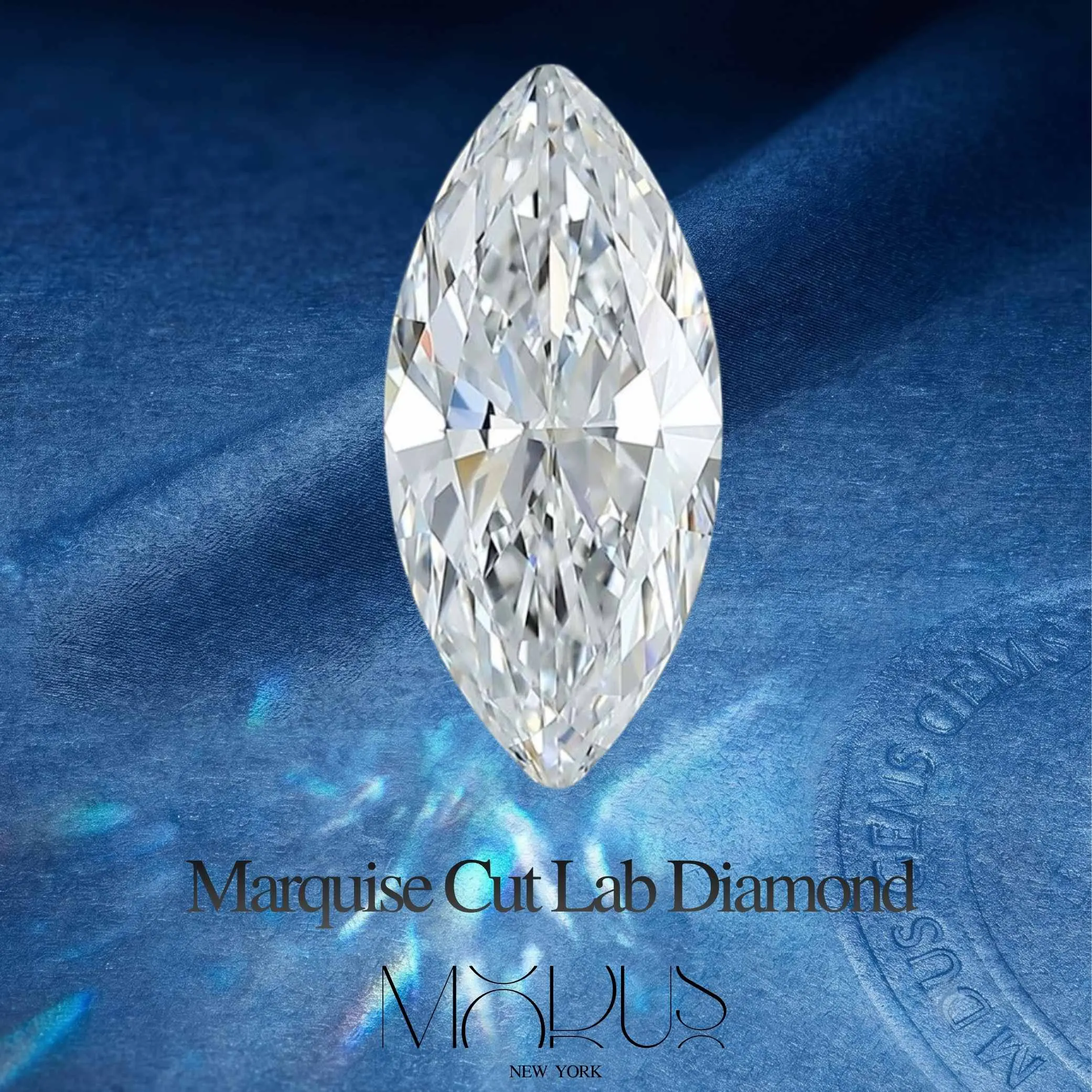 1Ct Marquise Brilliant Cut Lab Grown Diamond IGI Certified Premium Diamond Single Loose Stone