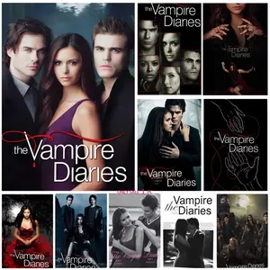 The Vampire Diaries Poster Bedroom Home Decor Art Poster Perfect Gift for Family and Friends