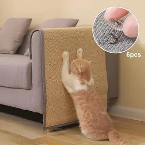 Cat Scratch Prevention Sofa Protector with Sharpening Mats and Nail Fixation Toys