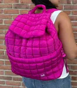 Iris Puff Backpack (#24232-1) Adjustable Size & Inclusive Straps - By Iris & Rainbow