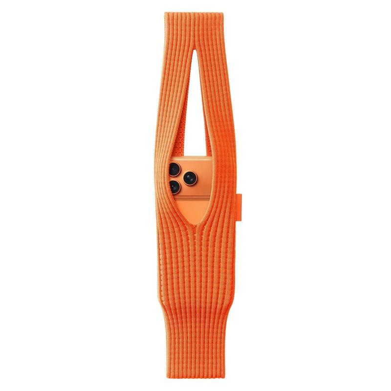 Knitted Phone Bag Anti Loss Fashionable Folding Phone Bag,Phone pocket handbag, phone hanging rope