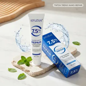 Hydroxyapatite Toothpaste | 7.5% nHAP to Repair Teeth, Reduce Sensitivity & Keep Breath Fresh All Day | Dentist Approved