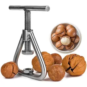 Nut crackers Tool for  Nuts, Heavy Duty Stainless Steel Pecan Walnut Plier Opener Tool for Black Walnut, Macadamia Nuts, Hazelnut, Almonds,Pecan,Walnuts