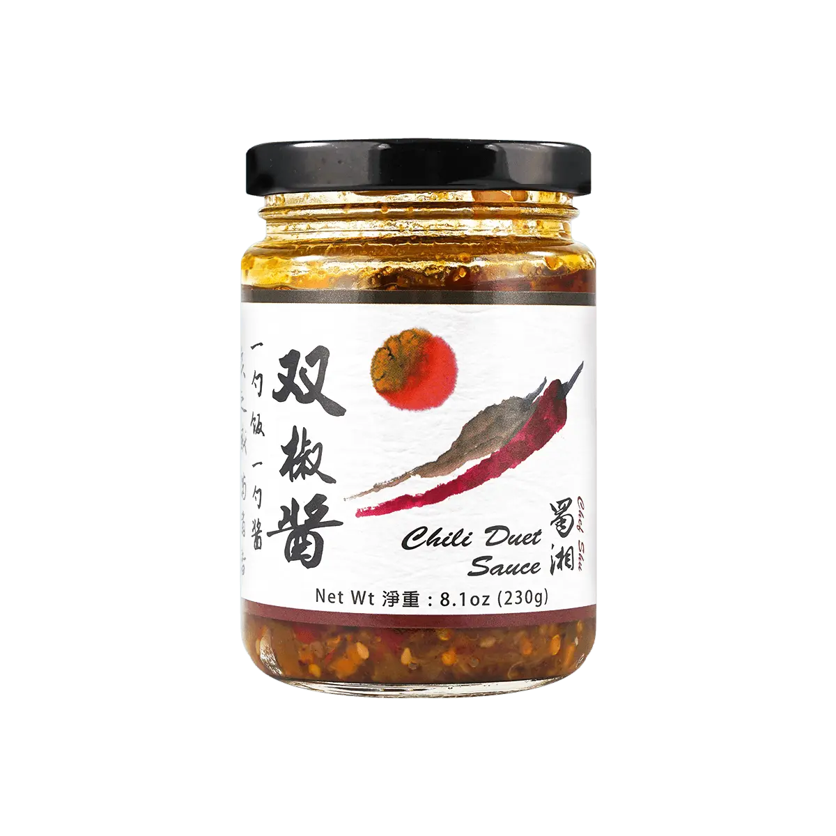 Chef Shu Chili Duet Sauce - Spicy Seasoning, 8.11oz