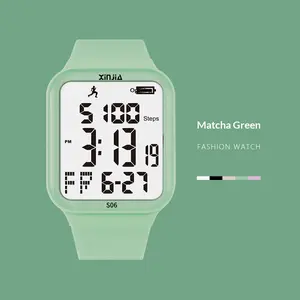 2026 New Teen Boys' Sports Digital Watch – Vibration Alarm, Ideal for Boarding Junior & Senior High School Students