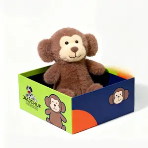 Tiny Series Little Monkey Toy for Daily Fun, Engaging Kids' Playtime and Imagination, Perfect for Family Gatherings, Soft Stuffed Animals, Cuddly Stuffed Animal