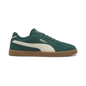 PUMA Mens Club Ii Era Suede Lace Up Sneakers Shoes Casual - Green