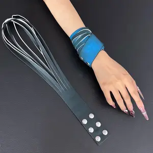 ThatDripTho Dual-Wear Leather Wrap Bracelet for Women & Men Adjustable Gothic-Inspired Brat Accessory for Everyday Wear Thanksgiving Christmas Gift,  Birthday Gifts Valentines Gifts Special Occasions