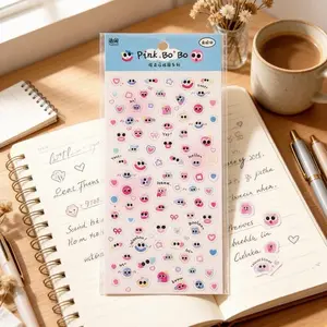 Cartoon 3D Resin Stickers, High-Quality Embossed Decals for Scrapbooks, Notebooks, Phone Decorations, Creative DIY Crafts
