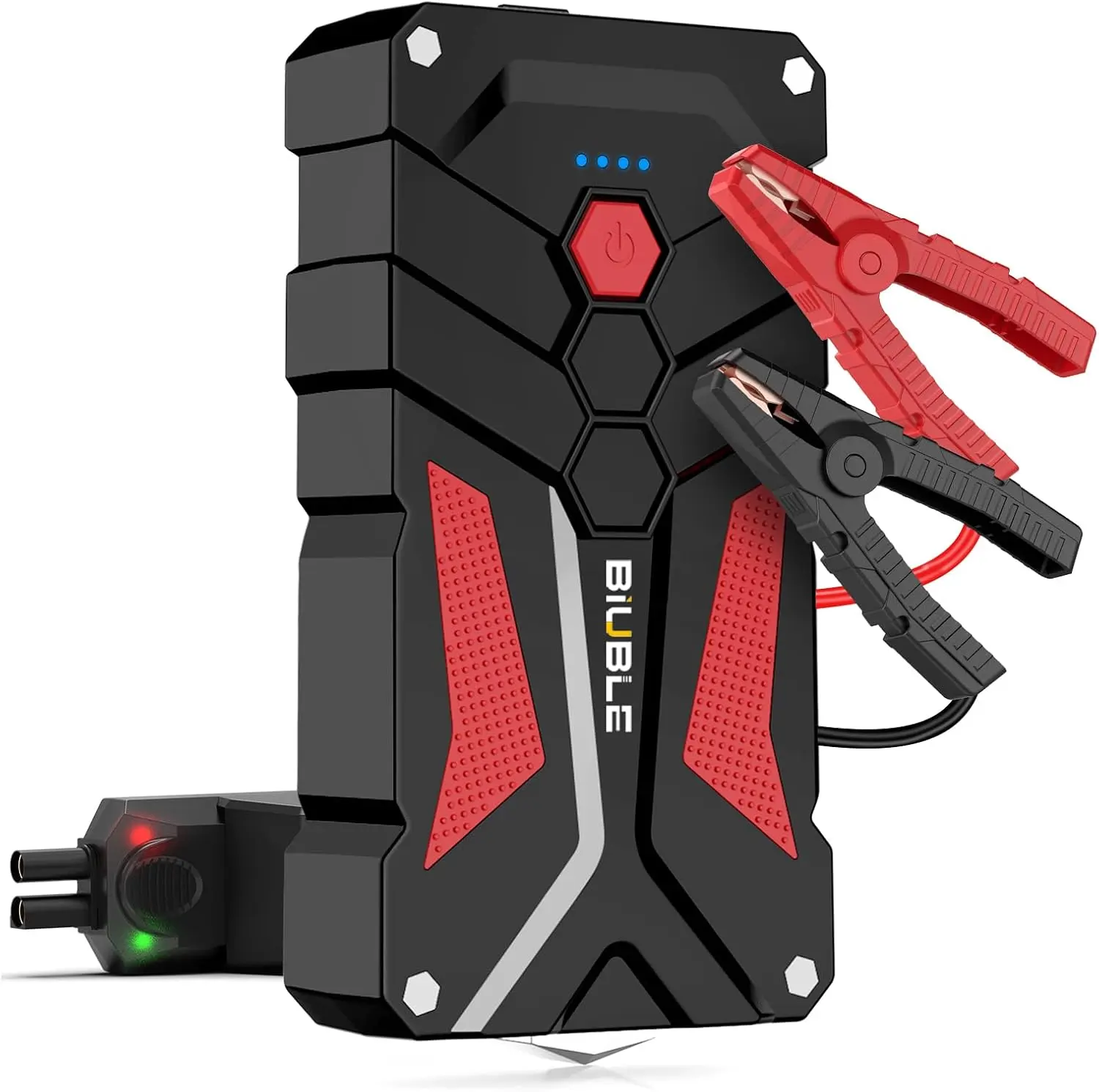 Jump Starter Portable Car Battery Booster Pack 5000A Peak 12V Lithium Jump Box USB C Quick Charge Power Bank LED Light Emergency Flashlight Automotive Battery Jump Starter 7.0L Gas 5.5L Diesel Engine Emergency Pack