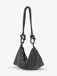 Women's Rhinestone Diamond Bag, Metal Sequins Full Crystal Handbag, Elegant Design for Weddings and Parties, Perfect Gift for Special Occasions