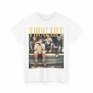 Cotton Short Sleeve T-Shirt The Golden Girls Thug Life Shirt, The Golden Girls Lover Gift Streetwear Graphic Tee Cotton Summer, mother's day gift, mother's day gifts. Casual Top Comfort Fabric Fit