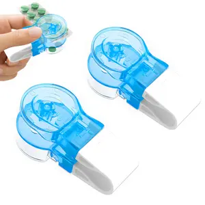 2PCS Portable Pill Taker,Pill Popper for Blister Packs,Pill Remover,Household Gadget,Travel Pills Extractor Opener Popper Assistance Tool,Easy-Grip Tablet Dispenser Tool for Elderly,Disabled,Arthritis