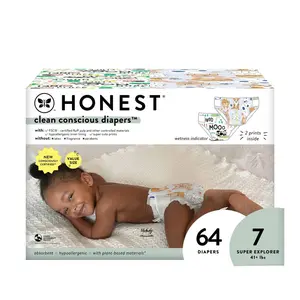 The Honest Company Disposable Diapers Club Pack Barnyard Babies & It’s A Pawty