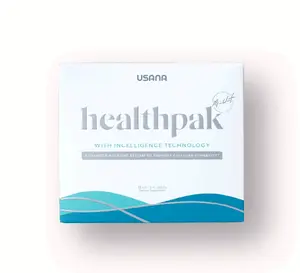 Usana HealthPak Daily Healthcare & Fitness Nutritional Supplements - AM/PM Packs with CellSentials, MagneCal D, and Booster Blended Vitamins and Minerals