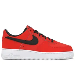 Nike Men's Air Force 1 Low Habanero Red Black White, from StockX