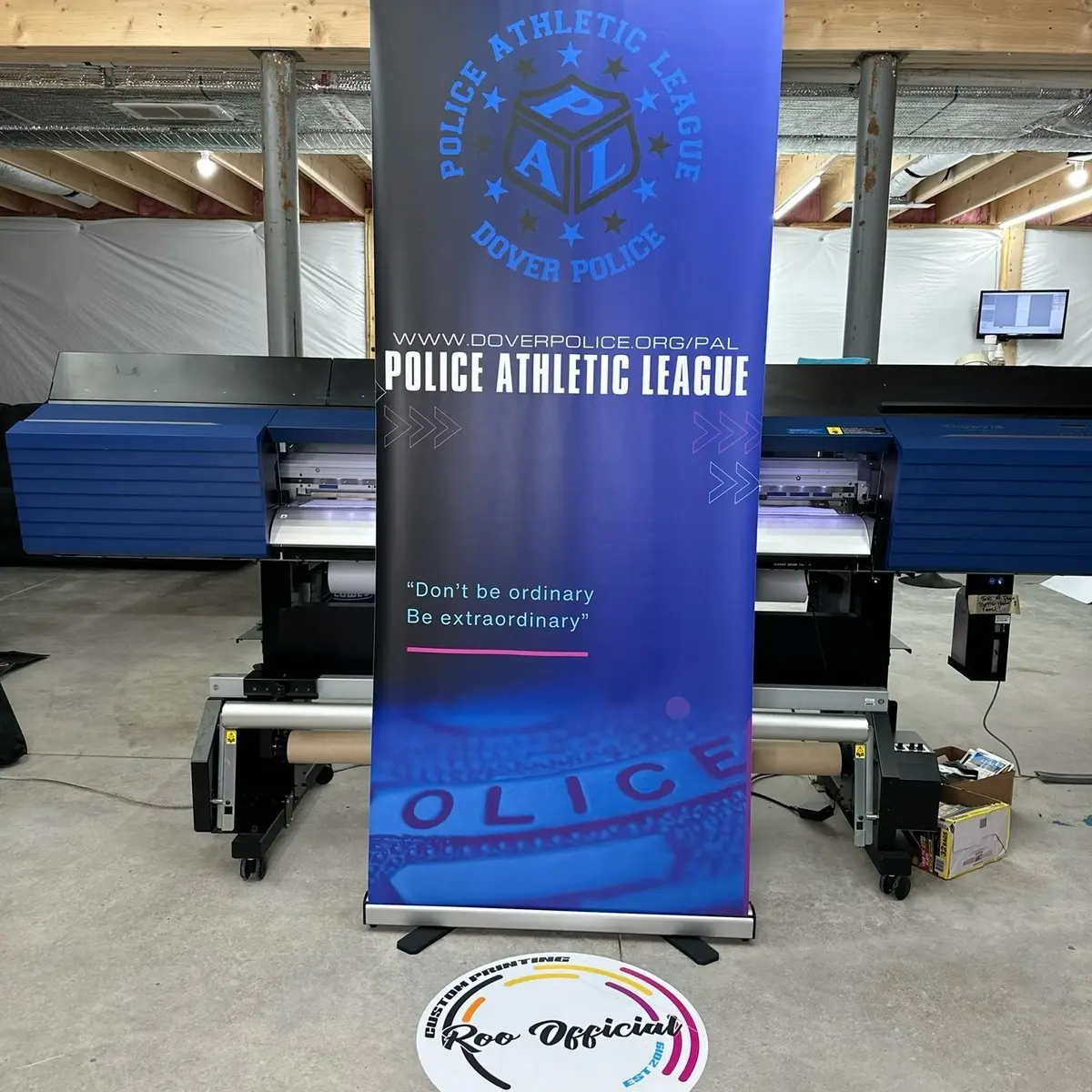 Retractable Banner - Customizable - 33” W x 78” H