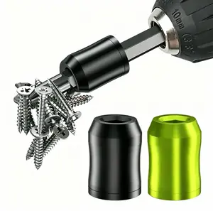 Strong Magnetic Screw Ring: Universal Magnetic Screw Holder 1/4 Inch/ 6.35 mm Magnetic screw hoder  Drill Bit Holder for Hex Screwdriver and Power Bits Strong Magnetic Screw Ring Fits all bits