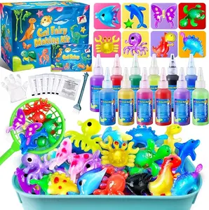 Easter Gift Magic Water Elf Toy Kit for Kids - Aqua Fairy Water Pets - DIY Squishies Maker Crafts Birthday Gifts for Boys and Girls Halloween Party