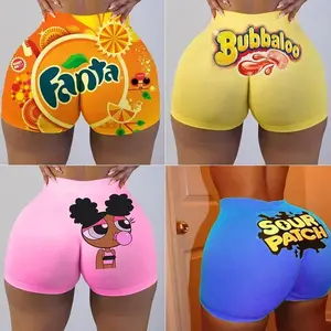 Sexy Women’s High Waist Biker Shorts – Fitness, Yoga & Booty-Enhancing Workout Shorts