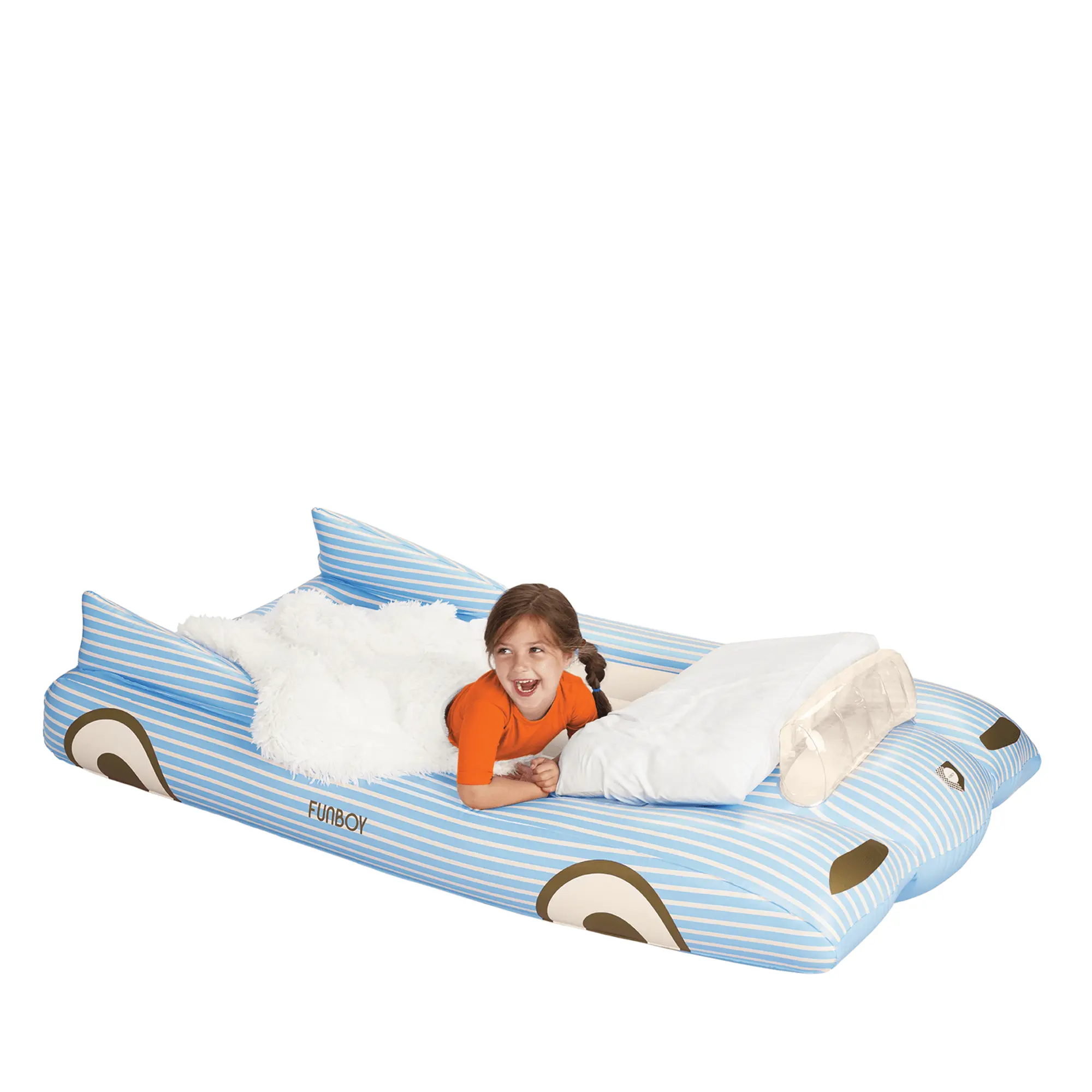 Air Mattress Blue Convertible, Sleepover Bed Air Mattress Blue Convertible, Sleepover Bed