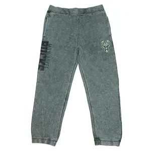 Youth Mineral Wash Milwaukee Bucks Fleece Pants
