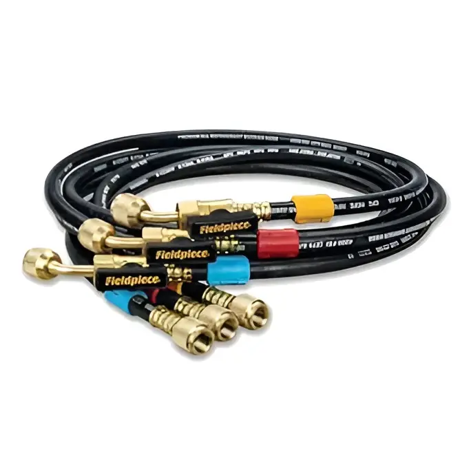 Fieldpiece HR3B Ball Valve Refrigerant Hose Set (3)