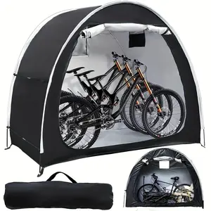 Outdoor Bicycle Tent Shelter Foldable Waterproof Large Storage for Road Bikes