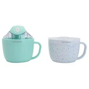 KitchenHQ Mini Ice Cream Maker with Bowls