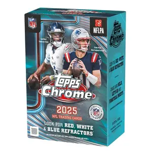 TOPPS CHROME NFL PYT BREAK 218 (10) Retail Blaster Boxes