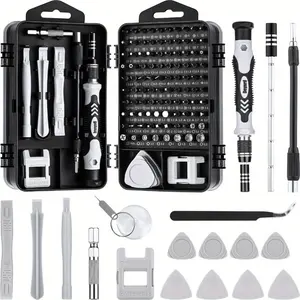 Precision Screwdriver Set, 115 in 1 Screwdriver Sets Screwdriver Bit Sets DIY Repair Tools Kit for iPhone Laptop PC Watch Glasses and Other Electronics, Mini Screwdriver Set with Case