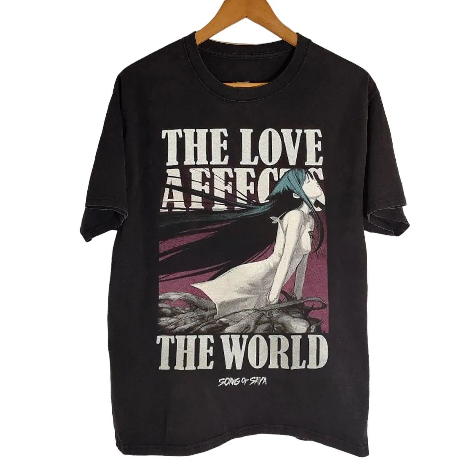 Saya no Uta Gothic Horror Graphic T Shirt Gift For Fans Anime Gaming Tee
