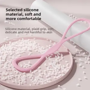 8 Shape Resistance Band for Women, Yoga, Shoulder & Chest Stretch, High Elastic Silicone Pull Rope