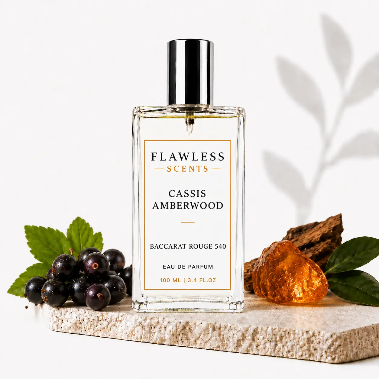 Cassis Amberwood-Inspired by BR540 Perfume Bottle, Travel-Sized Beauty & Personal Care Makeup Tool