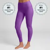 Comfrt | ComfrtCore Leggings | High-Rise No Front Seam Soft Workout Leggings