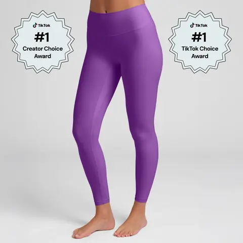 Comfrt | ComfrtCore Leggings | High-Rise No Front Seam Soft Workout Leggings