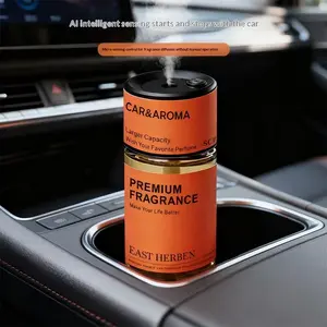 Induction Spray Car Air Freshener, Car Fragrance Spray, Odor Eliminator, Freshening Air, Aroma Scented Floral, High-End Car Interior Decoration, Essential Car Accessory