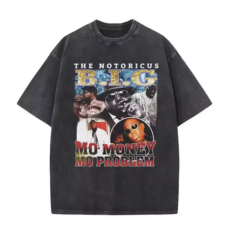 The Notorious B.I.G. Shirt, Biggie Graphic Tee, Old School Rap T-Shirt, Hip Hop Streetwear Gift