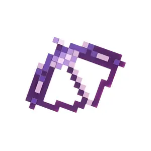 Minecraft Enchanted Bow and Arrow Prop Accessory