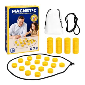 Magnetic Effect Board Game Training Dual-Player Parent-Child Interaction Focus Chess Party Activity Educational Fun Logic Children Toy Tabletop Games