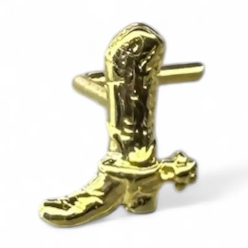 L Backing Nose Cowboy Boot Piercing 20G - Lightweight Design