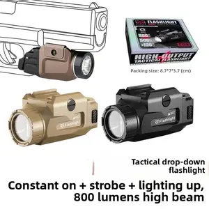 The latest 2026 model AIMWIN WL10 outdoor flashlight, featuring an 800-lumen high-intensity LED light, is suitable for camping, hiking and emergency situations. It is compact and portable, can be charged via USB, and is IPX6 rated for water resistance.