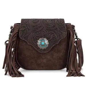 Montana West Flap Fringe Crossbody Purse for Women Montana West Flap Fringe Crossbody Purse for Women