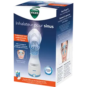 Vicks Sinus Steam Therapy - Relief for Cold & Allergies with Adjustable Steam Control & Auto Shut-off for Safe Personal Use - Soothing, Oral
