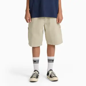 Dickies Hickory Carpenter Shorts, 11", 100% Cotton Workwear Durable, Workwear Cold Weather Style