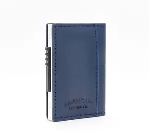 American Leather Co. Pop Slim Leather Wallet