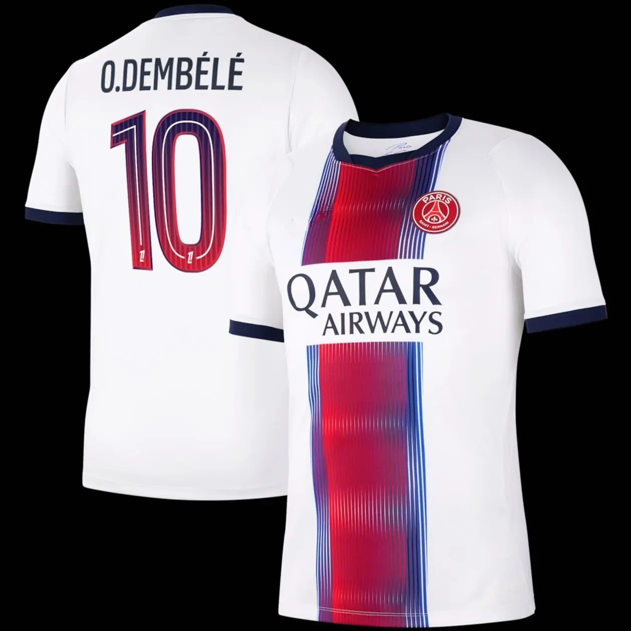 Unisex Soccer Jersey Ligue 1 Dembélé 10 Shirt Football Shirt Home Jersey 2026-2027
