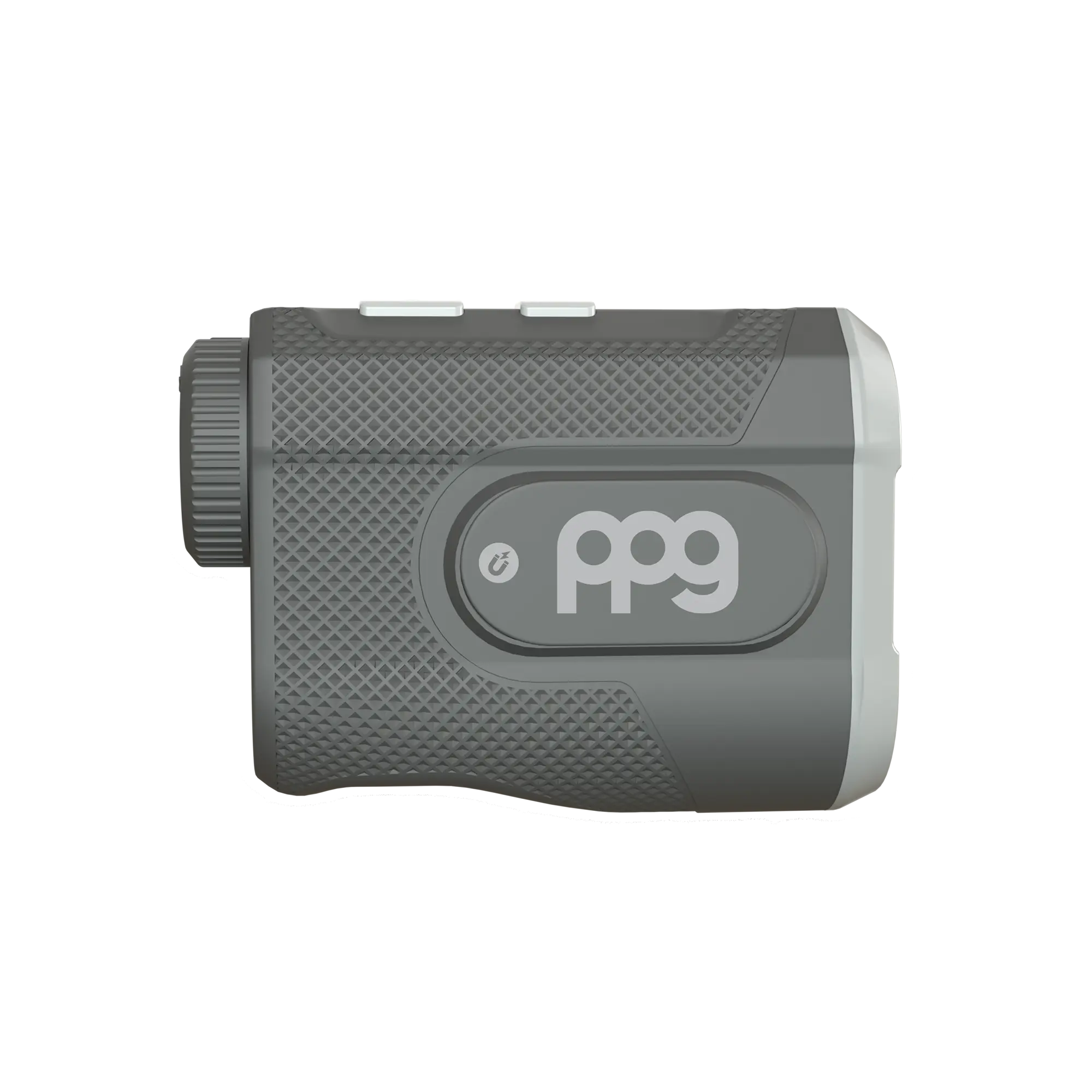 A2 Rangefinder - Magnetic Rangefinder for Golf- Slope Switch- Long Lasting Battery - Black & Gray