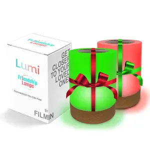 Lumi Friendship Lamp – Soft Glow Wi-Fi Touch Lamp | Stay Connected with Light & Warmth